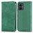 Coque Portefeuille Livre Cuir Etui Clapet S04D pour Motorola Moto G14 Vert