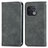 Coque Portefeuille Livre Cuir Etui Clapet S04D pour OnePlus 10 Pro 5G Gris