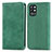 Coque Portefeuille Livre Cuir Etui Clapet S04D pour OnePlus 9R 5G Vert