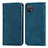 Coque Portefeuille Livre Cuir Etui Clapet S04D pour Oppo A16e Bleu