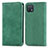 Coque Portefeuille Livre Cuir Etui Clapet S04D pour Oppo A16e Vert