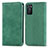 Coque Portefeuille Livre Cuir Etui Clapet S04D pour Oppo A55S 5G Vert