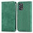 Coque Portefeuille Livre Cuir Etui Clapet S04D pour Oppo A74 4G Vert