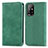 Coque Portefeuille Livre Cuir Etui Clapet S04D pour Oppo A95 5G Vert