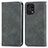 Coque Portefeuille Livre Cuir Etui Clapet S04D pour Oppo Find X5 Pro 5G Gris