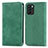 Coque Portefeuille Livre Cuir Etui Clapet S04D pour Oppo Reno6 Z 5G Vert