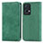 Coque Portefeuille Livre Cuir Etui Clapet S04D pour Oppo Reno7 Pro 5G Vert