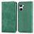 Coque Portefeuille Livre Cuir Etui Clapet S04D pour Realme 10 4G Vert