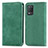 Coque Portefeuille Livre Cuir Etui Clapet S04D pour Realme 8 5G Vert