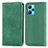 Coque Portefeuille Livre Cuir Etui Clapet S04D pour Realme 9 5G Vert