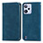 Coque Portefeuille Livre Cuir Etui Clapet S04D pour Realme C31 Bleu