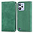 Coque Portefeuille Livre Cuir Etui Clapet S04D pour Realme C31 Vert