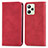 Coque Portefeuille Livre Cuir Etui Clapet S04D pour Realme C35 Rouge