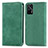 Coque Portefeuille Livre Cuir Etui Clapet S04D pour Realme GT 5G Vert