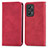 Coque Portefeuille Livre Cuir Etui Clapet S04D pour Realme GT2 5G Rouge