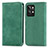 Coque Portefeuille Livre Cuir Etui Clapet S04D pour Realme GT2 Pro 5G Vert