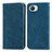 Coque Portefeuille Livre Cuir Etui Clapet S04D pour Realme Narzo 50i Prime Bleu