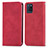 Coque Portefeuille Livre Cuir Etui Clapet S04D pour Realme V11 5G Rouge