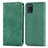 Coque Portefeuille Livre Cuir Etui Clapet S04D pour Realme V11 5G Vert