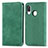 Coque Portefeuille Livre Cuir Etui Clapet S04D pour Samsung Galaxy A20e Vert