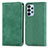 Coque Portefeuille Livre Cuir Etui Clapet S04D pour Samsung Galaxy A23 4G Vert