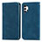 Coque Portefeuille Livre Cuir Etui Clapet S04D pour Samsung Galaxy A32 4G Bleu