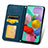Coque Portefeuille Livre Cuir Etui Clapet S04D pour Samsung Galaxy A51 4G Petit
