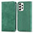 Coque Portefeuille Livre Cuir Etui Clapet S04D pour Samsung Galaxy A53 5G Vert