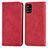 Coque Portefeuille Livre Cuir Etui Clapet S04D pour Samsung Galaxy A71 4G A715 Rouge