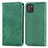 Coque Portefeuille Livre Cuir Etui Clapet S04D pour Samsung Galaxy A81 Vert