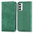 Coque Portefeuille Livre Cuir Etui Clapet S04D pour Samsung Galaxy F23 5G Vert