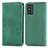 Coque Portefeuille Livre Cuir Etui Clapet S04D pour Samsung Galaxy F52 5G Vert