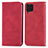 Coque Portefeuille Livre Cuir Etui Clapet S04D pour Samsung Galaxy F62 5G Rouge