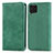 Coque Portefeuille Livre Cuir Etui Clapet S04D pour Samsung Galaxy F62 5G Vert