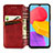 Coque Portefeuille Livre Cuir Etui Clapet S04D pour Samsung Galaxy M13 4G Petit