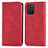 Coque Portefeuille Livre Cuir Etui Clapet S04D pour Samsung Galaxy M80S Rouge