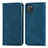 Coque Portefeuille Livre Cuir Etui Clapet S04D pour Samsung Galaxy Note 10 Lite Bleu