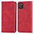 Coque Portefeuille Livre Cuir Etui Clapet S04D pour Samsung Galaxy Note 10 Lite Rouge