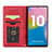 Coque Portefeuille Livre Cuir Etui Clapet S04D pour Samsung Galaxy Note 10 Plus 5G Petit