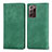 Coque Portefeuille Livre Cuir Etui Clapet S04D pour Samsung Galaxy Note 20 Ultra 5G Vert