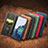 Coque Portefeuille Livre Cuir Etui Clapet S04D pour Samsung Galaxy S21 FE 5G Petit