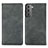 Coque Portefeuille Livre Cuir Etui Clapet S04D pour Samsung Galaxy S24 Plus 5G Gris