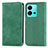 Coque Portefeuille Livre Cuir Etui Clapet S04D pour Vivo V25 5G Vert