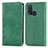 Coque Portefeuille Livre Cuir Etui Clapet S04D pour Vivo Y50 Vert