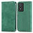 Coque Portefeuille Livre Cuir Etui Clapet S04D pour Vivo Y76s 5G Vert