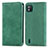 Coque Portefeuille Livre Cuir Etui Clapet S04D pour Wiko Y62 Vert