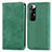 Coque Portefeuille Livre Cuir Etui Clapet S04D pour Xiaomi Mi 10S 5G Vert