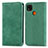 Coque Portefeuille Livre Cuir Etui Clapet S04D pour Xiaomi POCO C3 Vert