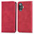 Coque Portefeuille Livre Cuir Etui Clapet S04D pour Xiaomi Poco F3 GT 5G Rouge