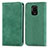 Coque Portefeuille Livre Cuir Etui Clapet S04D pour Xiaomi Poco M2 Pro Vert